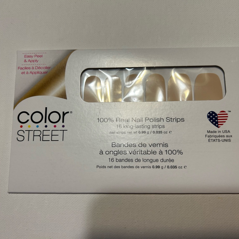 Color Street Toffee Nut Nail Polish Strips